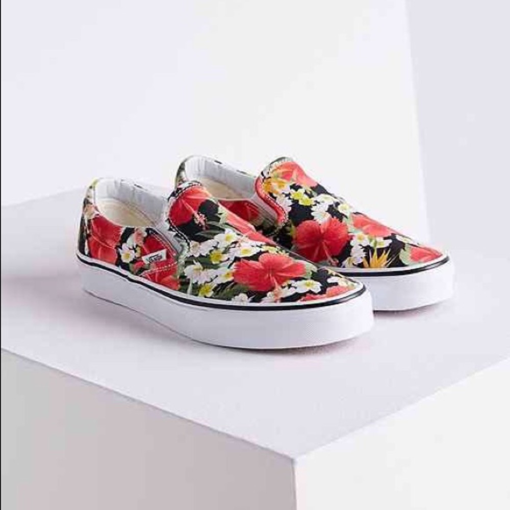 Rare vans slip ons